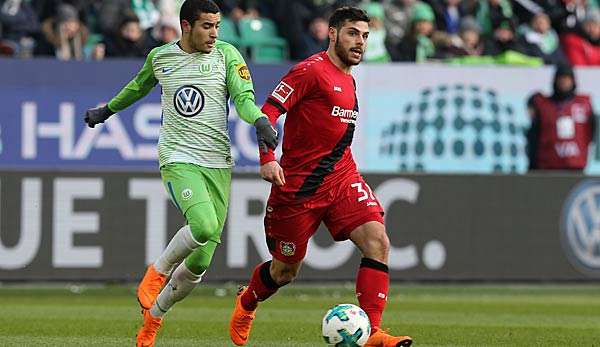 Bayer Leverkusen empfängt den VfL Wolfsburg. 
