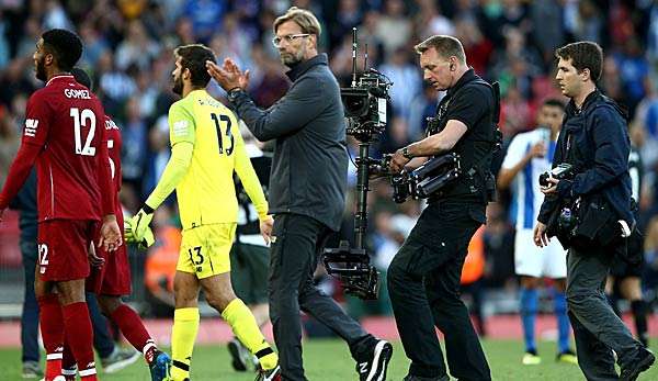 Jürgen Klopp steht mit Liverpool an der Tabellenspitze. 