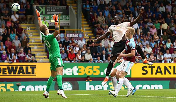 Romelu Lukaku erzielte gegen Burnley einen Doppelpack.
