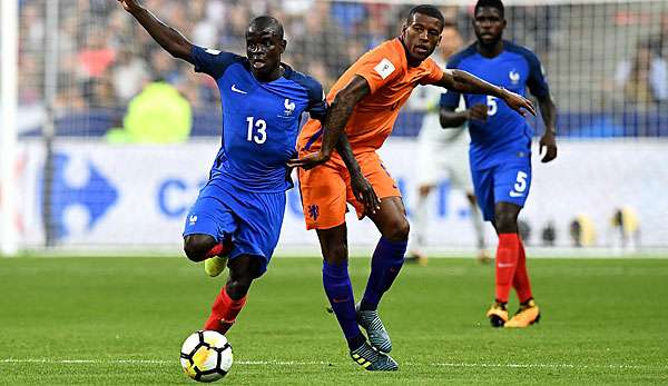 N'Golo Kante und Georginio Wijnaldum standen sich mit ihren Nationalteams zuletzt in der WM-Qualifikation gegenüber.