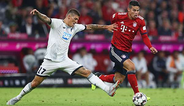 James Rodriguez arbeit während der Länderspielpause in München an seiner Fitness.