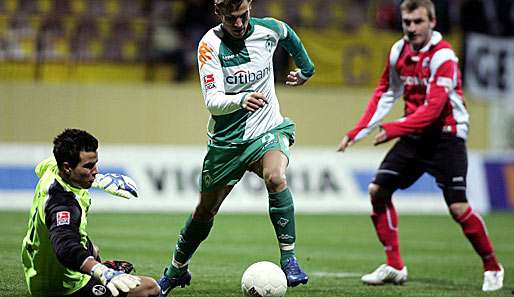 Michael Langer (l.) spielt seit 2008 für den SC Freiburg