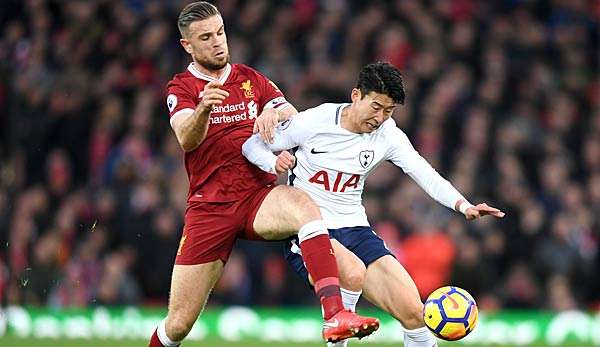 Die Spurs fordern den FC Liverpool.