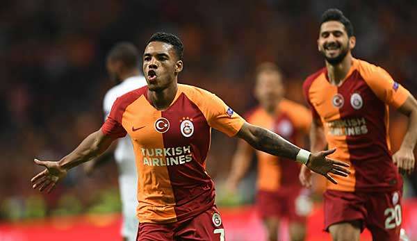 Garry Rodriguez hat für Galatasaray gegen Lokomotive Moskau getroffen. 