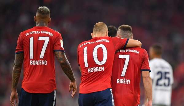 Arjen Robben und Franck Ribery vom FC Bayern München sind in guter Verfassung.