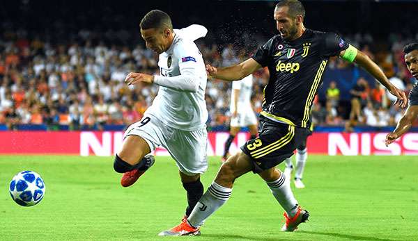 FC Valencia gegen Juventus Turin