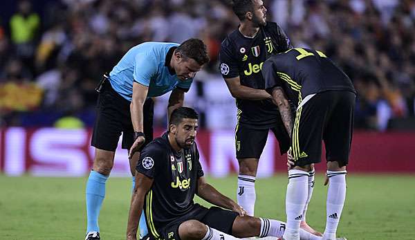 Sami Khedira zog sich in der Champions League eine Oberschenkelzerrung zu. 