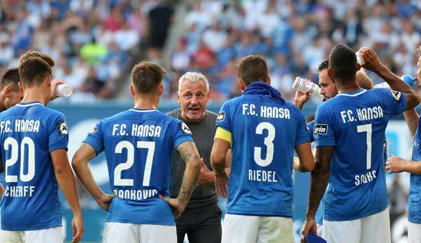 SG Sonnenhof Großaspach empfängt Hansa Rostock. 