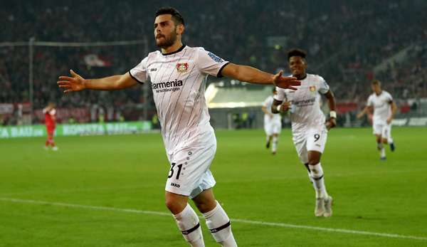 Kevin Volland erzielte gegen die Fortuna einen Doppelpack - es waren seine ersten beiden Saisontore.