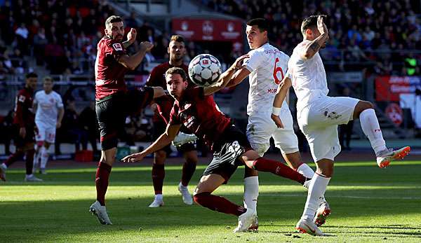 Der 1. FC Nürnberg hat sich im Duell der Aufsteiger für die 0:7-Pleite in Dortmund rehabilitiert.