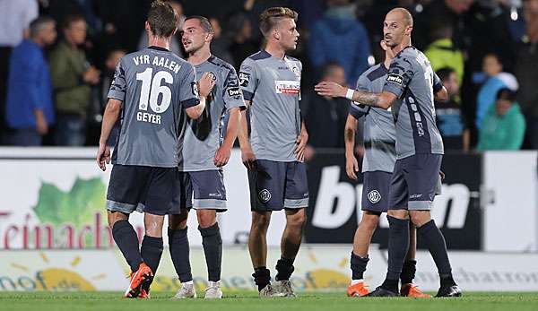 Der VfR Aalen steht im Tabellenkeller der 3. Liga.