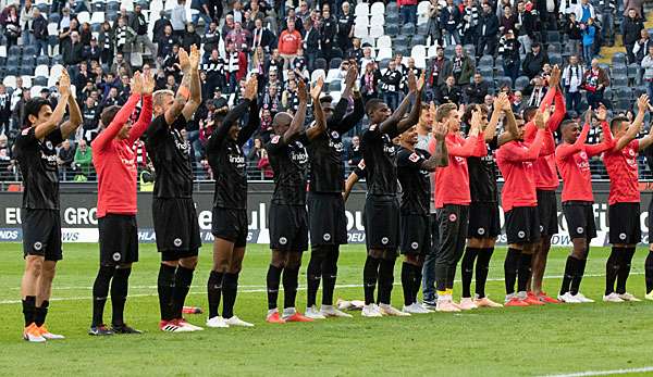Eintracht Frankfurt hat sich am 6. Spieltag bei Hannover 96 durchgesetzt.