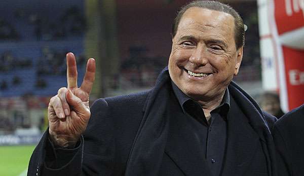 Silvio Berlusconi war jahrelang wichtigster Mann beim AC Milan.