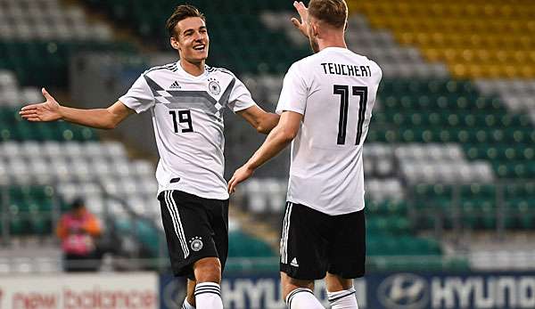 Deutschlands U21 gewann in der EM-Quali zuletzt mit 6:0 gegen Irland.