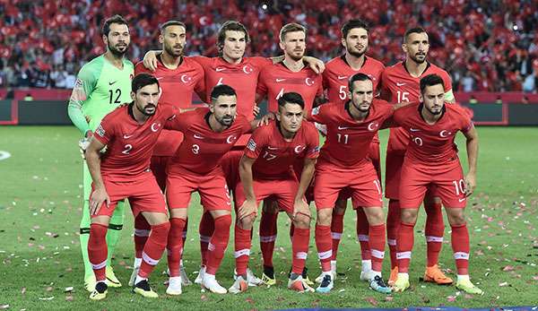 Die türkische Nationalmannschaft