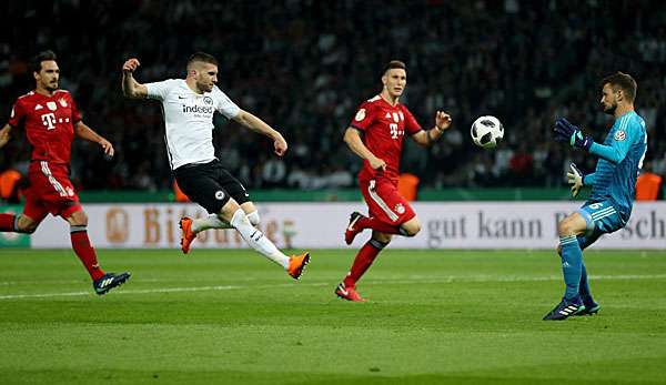 Ante Rebic stürmt für Eintracht Frankfurt.