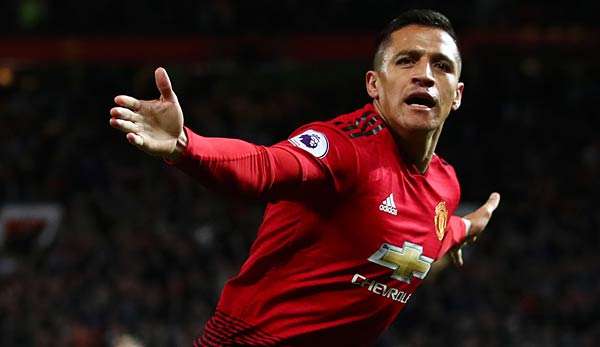 Alexis Sanchez is bei Manchester United unter Vertrag.