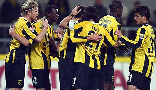 Alemannia Aachen hat in dieser Saison bisher 16 Punkte eingeheimst