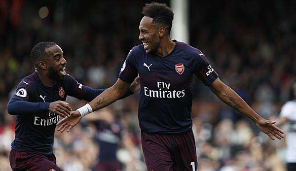 Aubameyang und Lacazette trafen zuletzt jeweils doppelt.