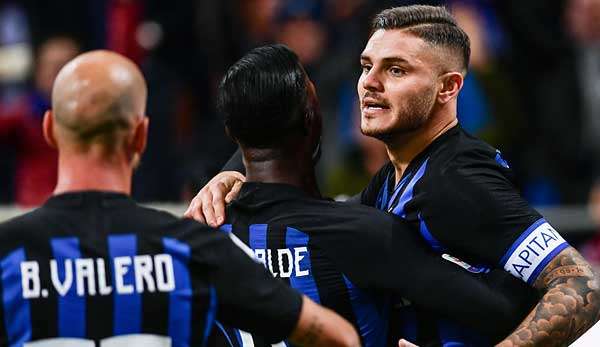 Mauro Icardi erzielte gegen den AC Mailand das Tor des Tages.