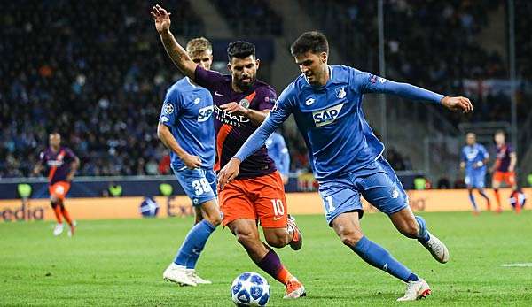 In der Champions League trifft die TSG Hoffenheim auf Olympique Lyon.