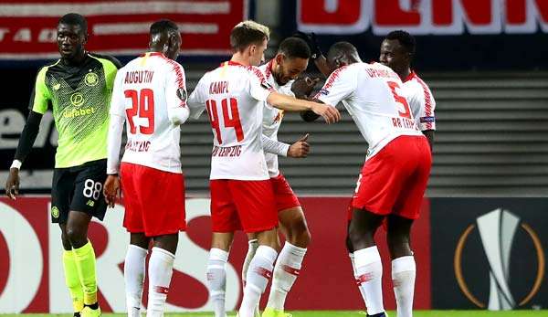 RB Leipzig trifft in der Europa League auf Celtic Glasgow.