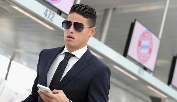 James Rodriguez ist aktuell bis Saisonende von Real Madrid an den FC Bayern ausgeliehen.