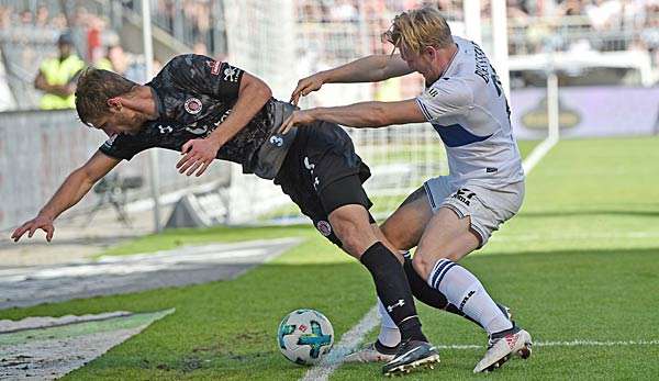 Heute spielen Bielefeld und St. Pauli gegeneinander.