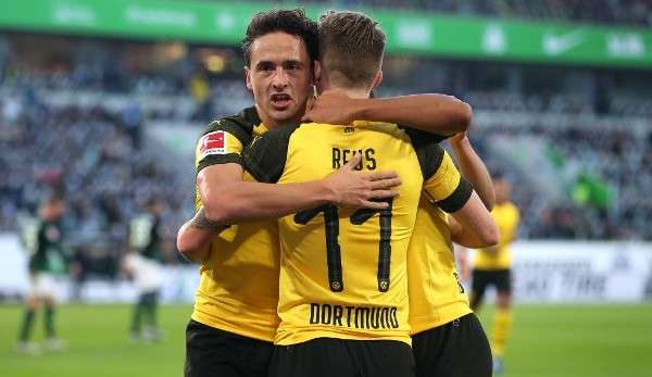 Thomas Delaney von Borussia Dortmund geht als Leader voran.