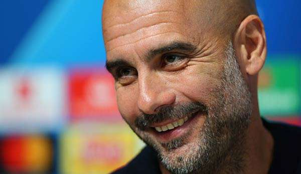 Pep Guardiola ist Trainer von Manchester City.