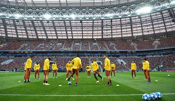 ZSKA Moskau spielt gegen AS Rom.