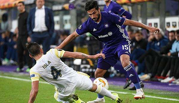 Fenerbahce spielte heute gegen RSC Anderlecht.