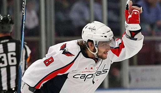 Alexander Owetschkin ist - natürlich - der Topscorer bei den Capitals