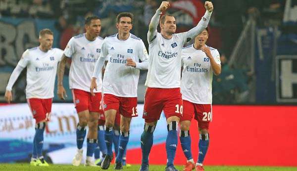 Der Hamburger SV tritt heute in Aue an.