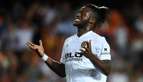 Michy Batshuayi kommt beim FC Valencia nicht in die Spur.