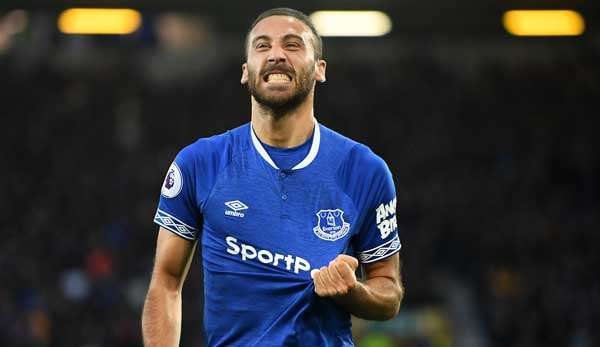 Cenk Tosun spielt seit 2017 beim FC Everton.