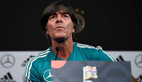 Joachim Löw steht nach den zuletzt schwachen Ergebnissen in der Kritik.