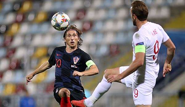 Modric trifft heute auf Kane.