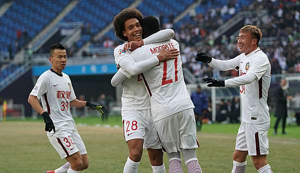 Anthony Modeste spielte bei Tianjin Quanjian gemeinsam mit Axel Witsel.