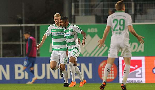 Greuther Fürth könnte mit einem Sieg auf Rang vier springen.