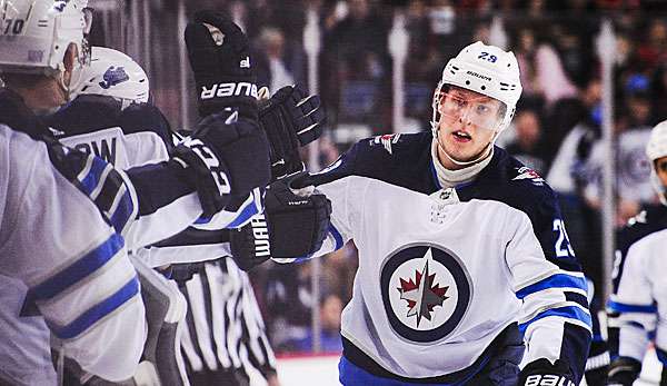 Patrik Laine hat für Winnipeg fünf Tore erzielt.