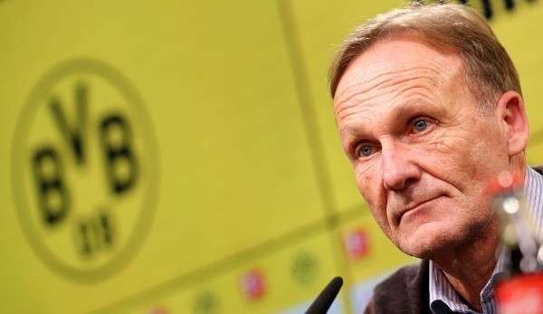 Hans-Joachim Watzke von Borussia Dortmund blickt optimistisch in die Zukunft.