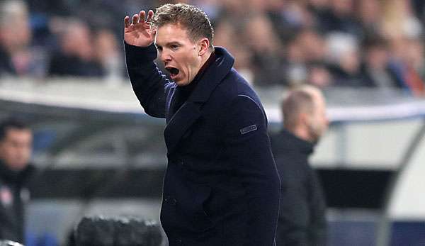 Julian Nagelsmann ist nach der Pleite gegen Donezk restlos bedient.