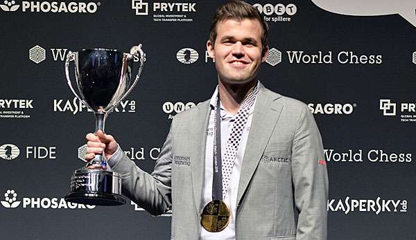 Magnus Carlsen ist Schach-Weltmeister 2018.