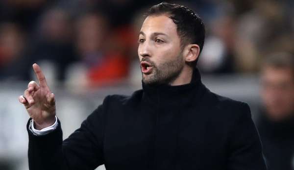 Domenico Tedesco war ob der Schiedsrichterentscheidungen verärgert.