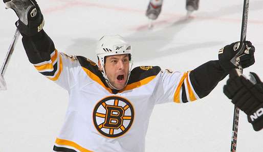 Treffsicher: Marco Sturm von den Boston Bruins