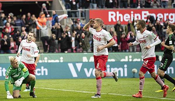 Der 1. FC Köln konnte am vergangenen Spieltag beim 4:0-Sieg gegen Greuther Fürth einige Male jubeln. 