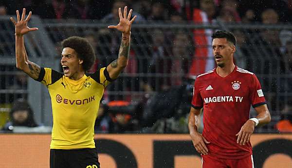 Axel Witsel beim 3:2-Sieg gegen den FC Bayern.