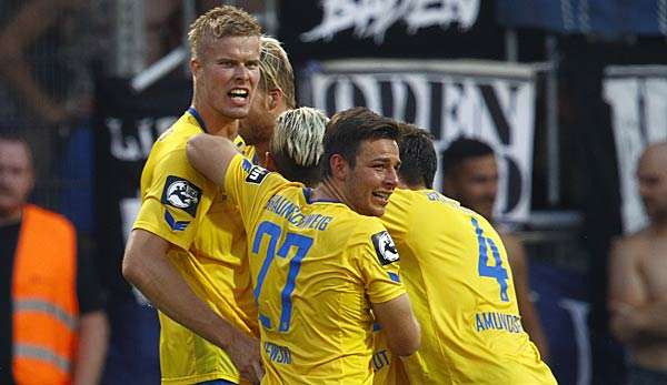 Braunschweig spielt heute gegen den Hallescher FC. 