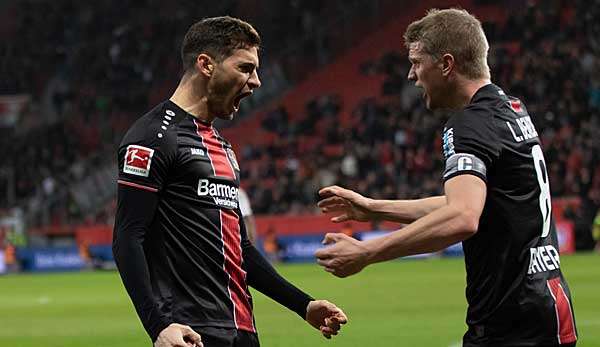 Schoss Bayer mit seinem ersten Saisontreffer zum Sieg: Joker Lucas Alario.